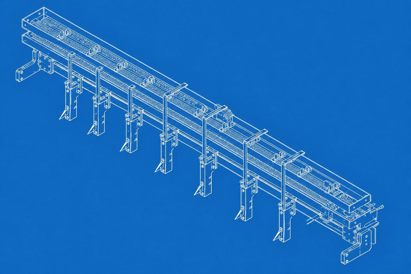 Modular conveyor machine