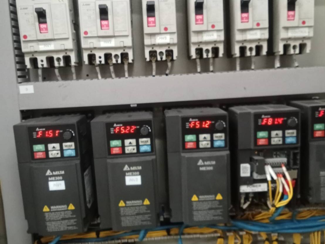 Clara-built electrical control cabinet